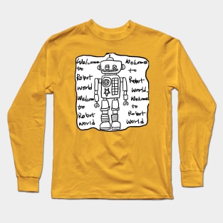 Robot Long Sleeve T-Shirt